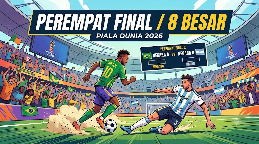 6 Negara Sudah Rebut Tiket Perempat Final Piala Dunia 2026, Argentina dan Kolombia Dijagokan Lengkapi Delapan Besar