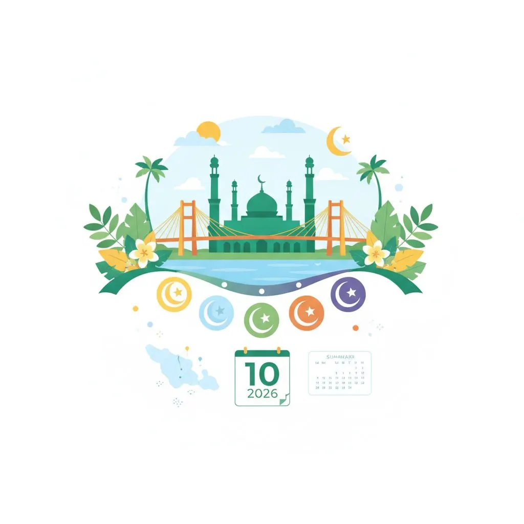 Jadwal Sholat 10 Agustus 2026 di Sumatera Selatan Dirilis