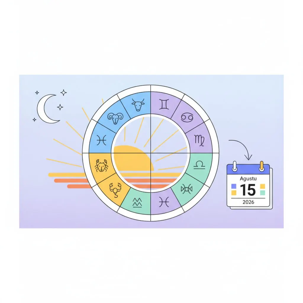12 Zodiak Terima Kabar Keberuntungan Sabtu, 15 Agustus 2026