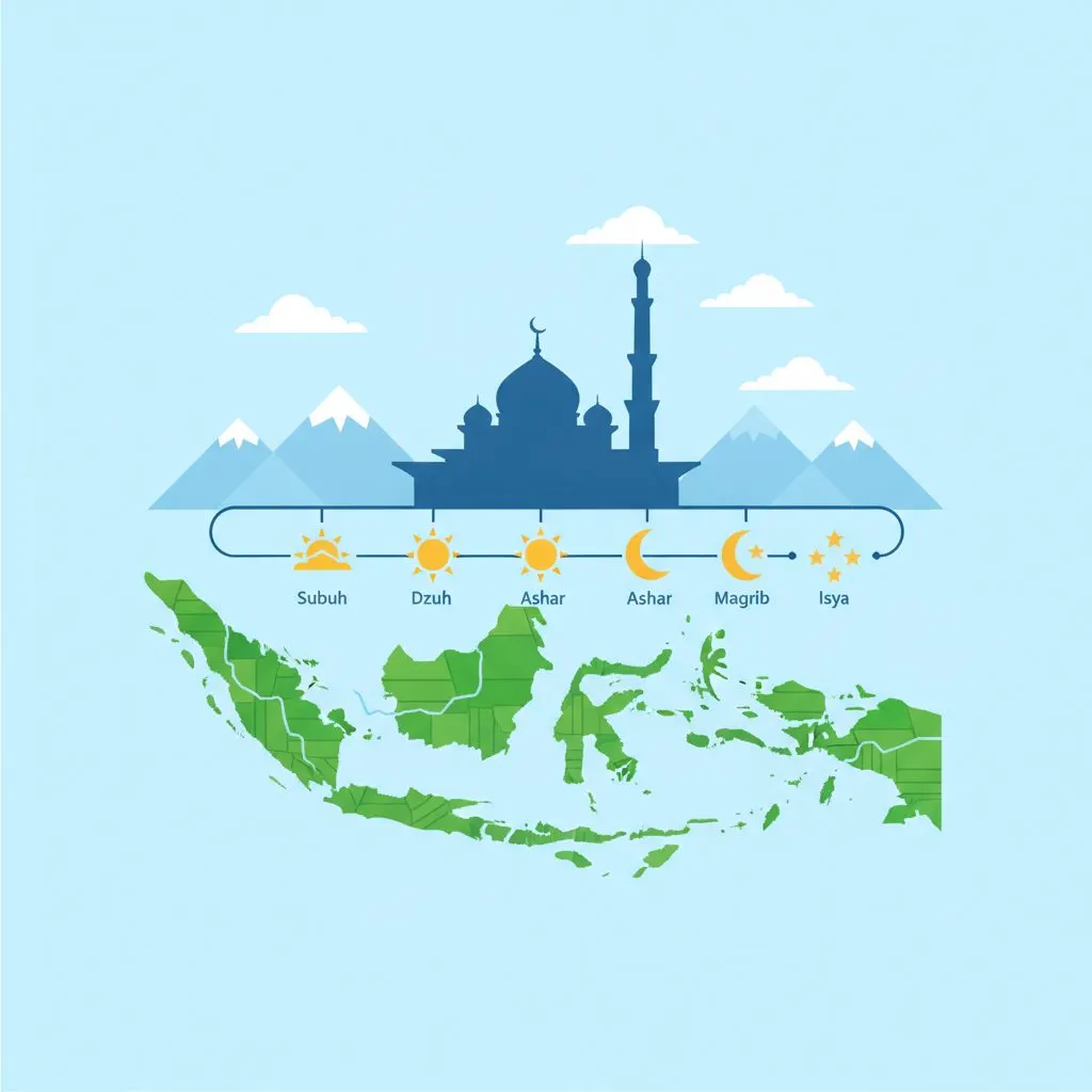 Jadwal Salat Rabu 2 September 2026 untuk Sumatera Selatan Dirilis