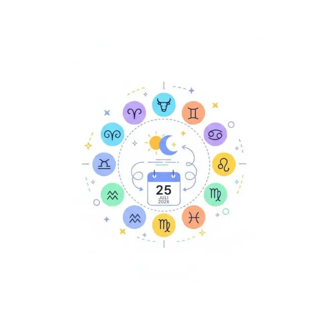 Sabtu, 25 Juli 2026 — Ramalan Zodiak Harian Lengkap